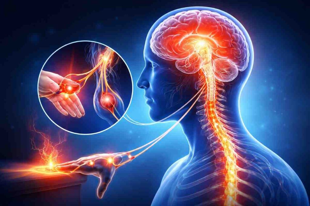 what is the role of brain in reflex action