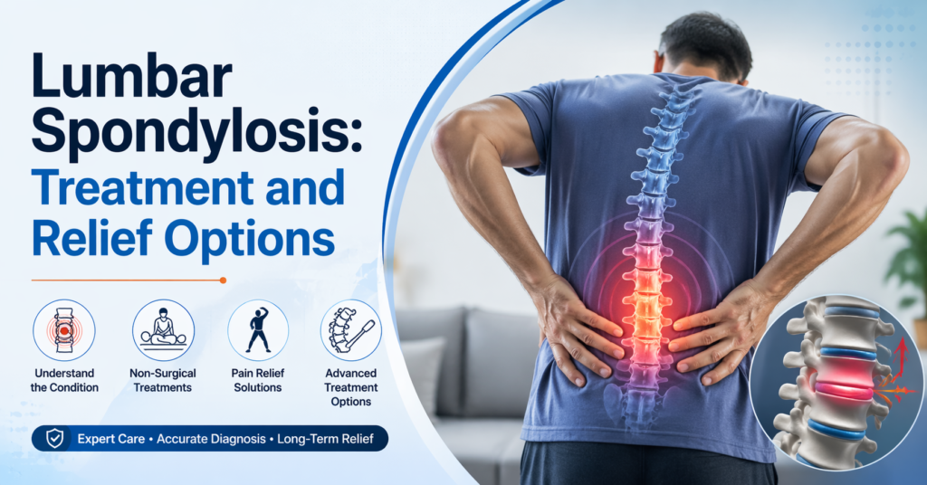 Lumbar Spondylosis: Treatment and Relief Options