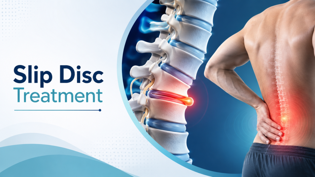 Slip Disc Treatment: Signs, Causes & Recovery Options
