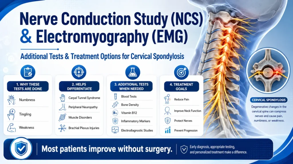 Nerve Conduction Study (NCS) and Electromyography (EMG)