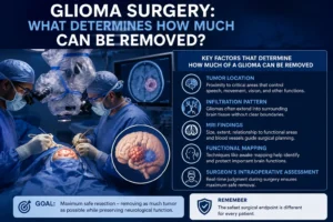 Glioma Surgery: What Determines How Much Can Be Removed?